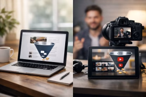 Blog Funnel vs YouTube Funnel