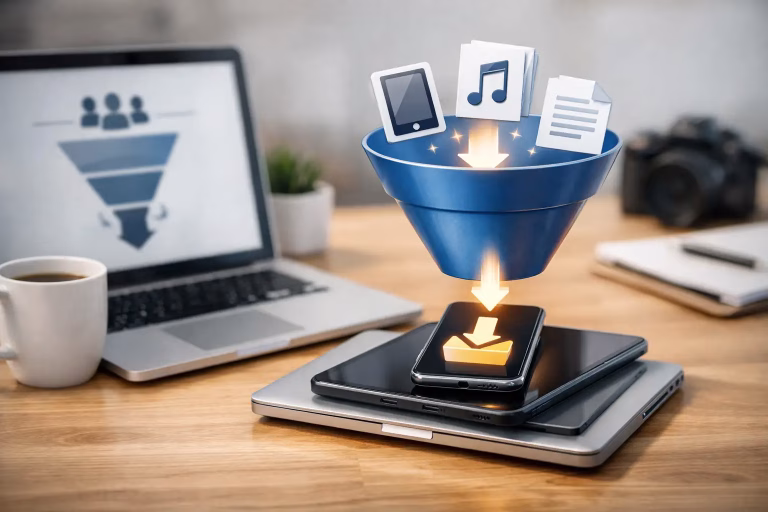 A Digital Download Funnel Example That Works